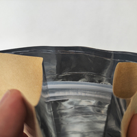 Sac à pain en papier kraft classique imprimé sur mesure avec impression numérique, emballage alimentaire de qualité, pochette OEM ODM en gros