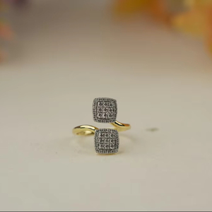 Bague élégante en diamant cultivée en laboratoire coupe ronde VS1 IGI SGL certifiée or rose or argent fiançailles bijoux de mariage en gros - Product Image 1