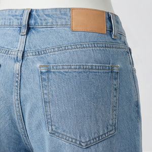 Baggy Style <b>Women's</b> Denim Cotton Custom Sizing <b>Elastic</b> <b>Waist</b> Mid <b>Waist</b> Type Winter Wear Customized Color Breathable Trousers - Product Image 5