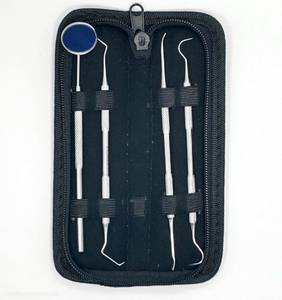 Explorador Dental Manual de Acero Inoxidable SERGLAB para Limpieza de Dientes, Uso Doméstico - Product Image 2