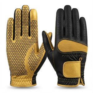 Gants de golf en cuir Cabretta antidérapants en gros, gants de golf personnalisés avec logo, gants de golf en cuir Cabretta disponibles dans toutes les tailles - Product Image 3