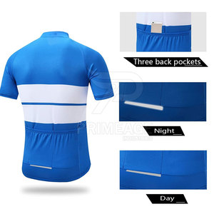 Maillot de cyclisme personnalisé pour homme PRIMEAGE INDUSTRIES, 100 % polyester, respirant, léger, écologique, service OEM, haut de gamme - Product Image 5