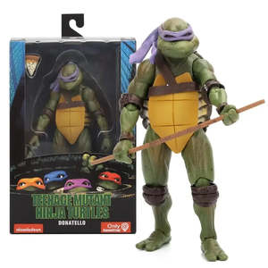 Nouvel ensemble de figurines d'action Tortuga Ninja en plastique pour collection et décoration, promotionnel, avec personnages ODM, pour garçons - Product Image 4