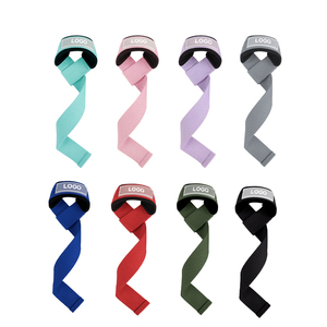 Dragonne en néoprène unisexe avec logo personnalisé Fitness Training Gym Haltérophilie Powerlifting Hands Straps Offre Spéciale Cotton-Made - Product Image 2