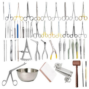 Juego de 55 Piezas Gubisch para Cirugía Nasal ORL, Instrumentos de Cirugía Plástica de Nariz, Juego de Instrumentos Quirúrgicos para Rinoplastia - Product Image 1