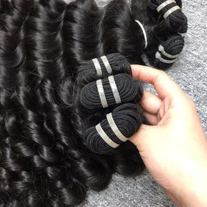 Extensiones de cabello virgen 100% de alta calidad, venta al por mayor, rizado Natural, gran Stock, Color claro, cabello crudo vietnamita, la mejor trama - Product Image 2