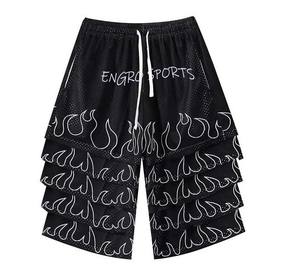 Pantalones cortos de baloncesto NikeNBAa de calidad, pantalones cortos de baloncesto con estampado transpirable - Product Image 1