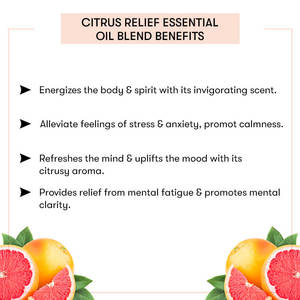 100% Pure Therapeutic Grade Citrus Relief Essential Oil <b>Blend</b> Cold Pressed Clove Oil with Linalool OEM Supply - Product Image 6