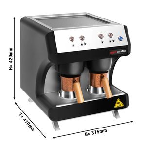 เครื่องชงกาแฟตุรกีและมอคค่าเชิงพาณิชย์ DUO - 1.4 กิโลวัตต์ - Product Image 2