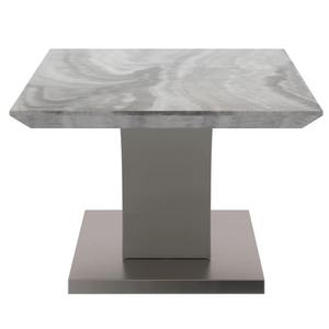 Mesa de Centro Moderna Ecológica de Mármol Templado Transparente con Base de Metal para Oficina en Casa y Sala de Estar - Gran Venta Carmen - Product Image 2