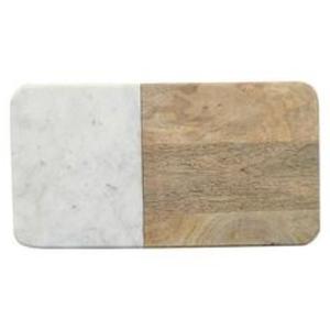 Planche à découper en bois et marbre de qualité professionnelle adaptée aux tâches de cuisine lourdes avec une finition élégante - Product Image 2