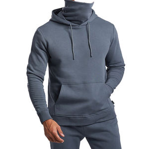 Wholesale Custom Printed Lightweight <b>Men's</b> Hoodie Premium Comfort 100% Cotton Regular Fit Front Logo Silk Lining Autumn - Product Image 5