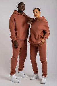 ชุดเซ็ตเสื้อฮู้ดดี้และกางเกงวอร์มสตรีทแวร์ผู้ชาย ทรงปกติ ผ้าคอตตอน 100% หนานุ่ม รับสั่งทำได้ - Product Image 6