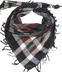 Foulard de la fête nationale du qatar unisexe en Viscose douce aux couleurs du qatar pour hommes et femmes - Product Image 1