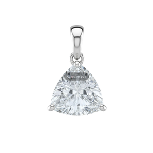 Plata de Ley 925, Idea de Regalo de Navidad para Mamá, Papá, Esposa, Esposo, Joyería Fina Personalizada Única con Diamantes, Colgantes y Dijes Trillion - Product Image 1