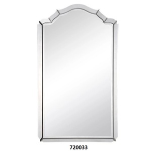 Hammered <b>Antique</b> Copper Square Shape Wall Mirror - Product Image 2