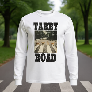 T-shirt à manches longues sur le thème des chats de Tabby Road - Product Image 3