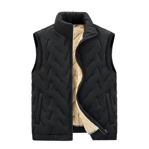 Chalecos para Hombre, Cómodos, con Cuello Alto, Sin Mangas, Ryan Pro Gear, Chaleco Acolchado de Alta Calidad, Precio al por Mayor - Product Image 1