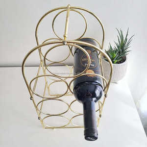 ชั้นวางไวน์ทองเหลืองวินเทจสุดหรูดีไซน์แบบกลางศตวรรษที่ทันสมัยเหมาะสำหรับการจัดเก็บและจัดแสดงอุปกรณ์ในบาร์ขายส่งจากอินเดีย - Product Image 3