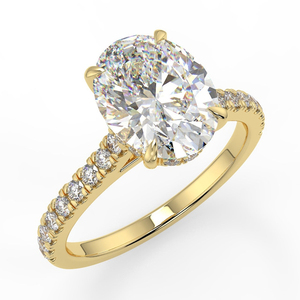Pear Cut VVS Moissanite Diamond Wedding Band 14K Rose Yellow Gold Moissanite Princess Cut Diamond Anillos para mujeres Joyería fina - Product Image 5