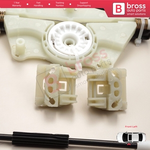 Kit de réparation de lève-vitre électrique BWR534, porte gauche, pour Golf MK4 1J1 1997-2006, 2/3 portes, hayon 1J3837461 - Product Image 4