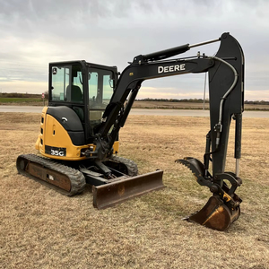 Excavatrice compacte John Deeree 35G 2020 utilisée 0.8 6 8 tonnes de poids de fonctionnement Yamaha moteur Kawasaki noyau de clé de soupape hydraulique - Product Image 5