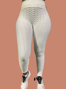 Ropa Deportiva de Alta Calidad para Mujer, Pantalones de Yoga de Cintura Alta, Leggings TikTok, Suministro ODM, Ropa de Fitness - Product Image 4