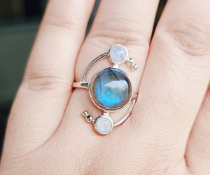 Fabriqué à la main Standard argent Labradorite arc-en-ciel pierre de lune forme ronde pierre précieuse 5 à 10MM réglage de la broche pour cadeau d'anniversaire - Product Image 1