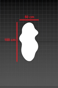 Espejo de Cuerpo Entero Moderno sin Marco, Minimalista, de Pared, para Bodas y Pascua - Product Image 5