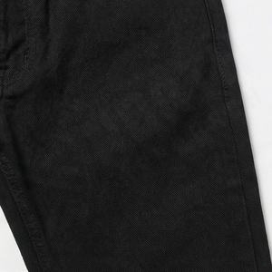 Pantalones Chinos de Cintura Alta Personalizables para Hombre, de Algodón y Felpa, Lavado Vintage, Estilo Urbano, Rectos, con Rayas Curvas, OEM - Product Image 5