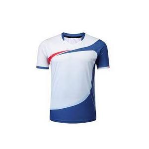 Camiseta deportiva de manga corta para hombre, Camisa ajustada de poliéster, informal y personalizada - Product Image 2