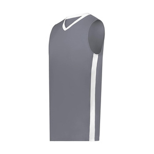 Sublimación personalizada, tela de secado rápido, poliéster, camisetas de baloncesto para hombre, ropa deportiva, camiseta, ropa de baloncesto, Color personalizado 2025 - Product Image 3