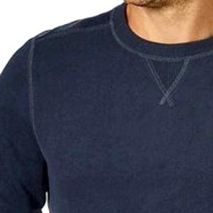 Vente en gros Pull en coton respirant 2023 Col ras du cou à manches longues pour hommes Sweat Shirt XL Bleu - Product Image 6