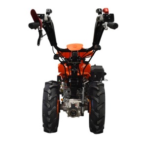 Farm Mini diesel Motocultor Power Tiller Dos ruedas Mini Tractor de mano para caminar - Product Image 1