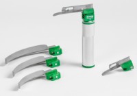 ENT ÉQUIPEMENT USAGE UNIQUE, TYPE FIBRE OPTIQUE, LUMIÈRE LED LARYNGOSCOPE (F-3263-6)...