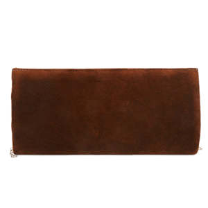 Bolso de mano de terciopelo para mujer (328) - Marrón oscuro - Product Image 3
