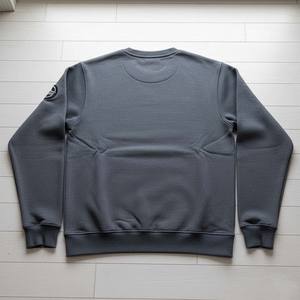 Sweat-shirt en molleton à col rond pour homme personnalisé, fermetures éclair latérales fonctionnelles, poche kangourou cachée, 100% coton, pull d'hiver - Product Image 6