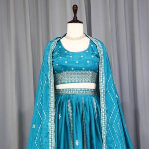 Royal Export Surat's New Arrival Vintage Style Lehenga Choli Collection for Party Wear at Wholesale Rates - Product Image 3