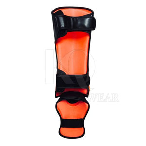 High Quality Leather Shin <b>Pads</b> Lightweight Durable Design Professional Protection for Football Training Sports <b>Practice</b> Matches - Product Image 4