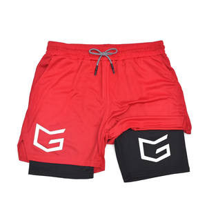 Pantalones cortos deportivos de alta calidad para hombre, shorts de entrenamiento personalizados, venta al por mayor - Product Image 5