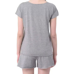 Conjuntos Cortos Personalizados al por Mayor, Conjunto de 2 Piezas para Mujer, Manga Corta, Pantalones Cortos, 2026, en Venta, Buena Calidad - Product Image 3