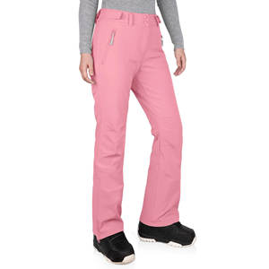 Pantalones de Esquí de Cintura Alta para Mujer, Talla Grande, con Logotipo Personalizado OEM, Transpirables, de Lona, para Invierno, Uso Casual, Diseño Cómodo de Frente Plano - Product Image 1