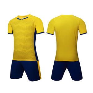 ชุดฟุตบอลแบบสั่งทำพิเศษ พิมพ์ลายดิจิทัล กันน้ำ ระบายอากาศ แห้งเร็ว คอกลม แขนสั้น ผ้าโพลีเอสเตอร์ 100% สำหรับทีม - Product Image 6