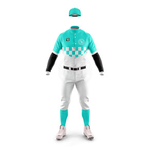 Nueva llegada de logotipo personalizado impreso uniformes de béisbol transpirable conjunto de ropa deportiva con el último diseño - Product Image 1