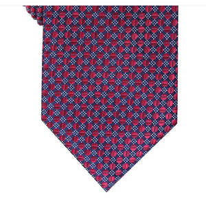 Cravatta stampata Perry Ellis da uomo Dexter Neat con motivo a pois rossi, taglia unica, in poliestere - Product Image 2