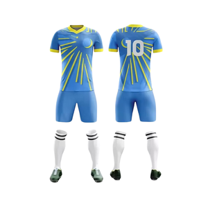 Fábrica de alta calidad de encargo hacer secado rápido de los hombres uniformes de fútbol Jersey de fútbol Kits para el desgaste del fútbol - Product Image 4