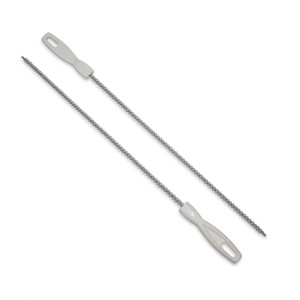 Spazzola <span class=keywords><strong>per</strong></span> <span class=keywords><strong>la</strong></span> pulizia dei capelli nel scarico del bagno con setole morbide in PP antigraffio e anello <span class=keywords><strong>per</strong></span> appendere, <span class=keywords><strong>per</strong></span> lo sblocco di tubi, lavandini e docce - Product Image 3