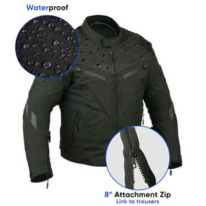 Chaqueta de Motocicleta Cordura de Manga Larga, Transpirable, con el Mejor Diseño, para Hombre, Todas las Temporadas, Precio Económico, en Oferta - Product Image 3