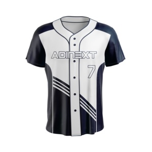 Wholesale Custom Design Sportswear Breathable <b>Polyester</b> Baseball Jerseys Plus Size Sublimated Baseball <b>Shirt</b> for Teams - Product Image 2