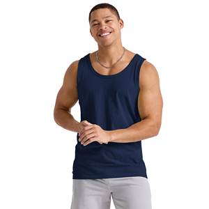 High Men's Casual Athletic Tank Top Custom Logo Cotton <b>Running</b> <b>Singlet</b> Sleeveless Mesh Polyester Fitness Washed Knitted Top - Product Image 4